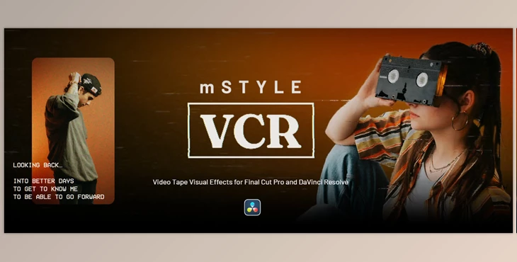 Download MotionVFX - mStyle VCR For DaVinci Resolve