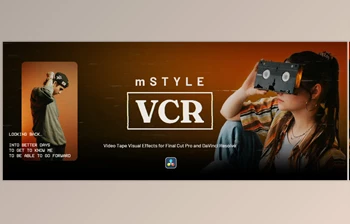 Download <span class='badge badge-warning'>MotionVFX</span> - mStyle VCR For DaVinci Resolve