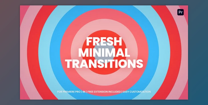 Download Minimal Transitions Premiere Pro (Videohive 56900519) - PR Project
