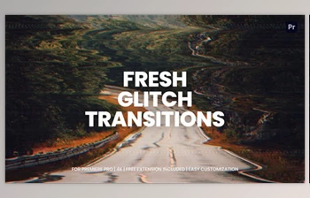 Download Glitch Transitions Premiere Pro (<span class='badge badge-warning'>Videohive</span> 56900496) - PR <span class='badge badge-warning'>Project</span>