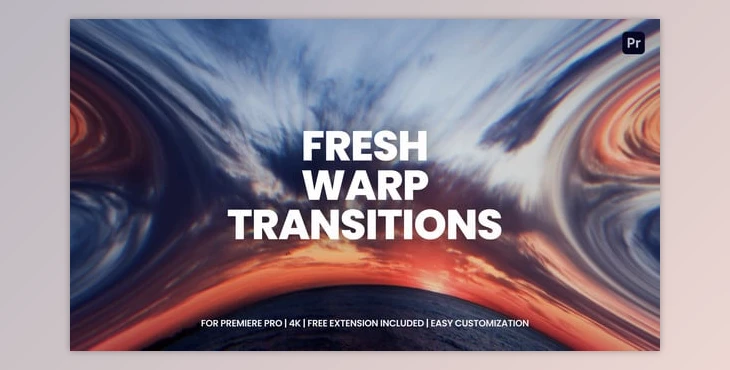 Download Distortion Transitions Premiere Pro (Videohive 57027616) - PR Project