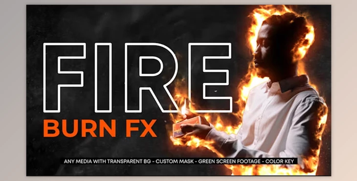 MotionArray - Download Fire Burn Effect