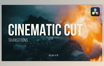 Download Cinematic <span class='badge badge-warning'>Cut</span> Transitions for Davinci Resolve (Videohive 56977714)