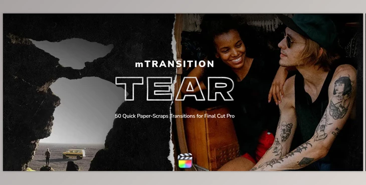 MotionVFX - Download mTransition Tear for Final Cut Pro
