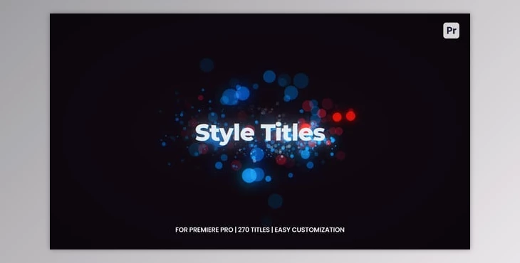 Download Style Titles For Premiere Pro (Videohive 57061800) - PR Project