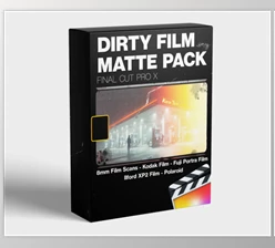 FCPX Full Access - Download Dirty Film Matte Pack (Super 8mm) - Final Cut Pro (Mac)