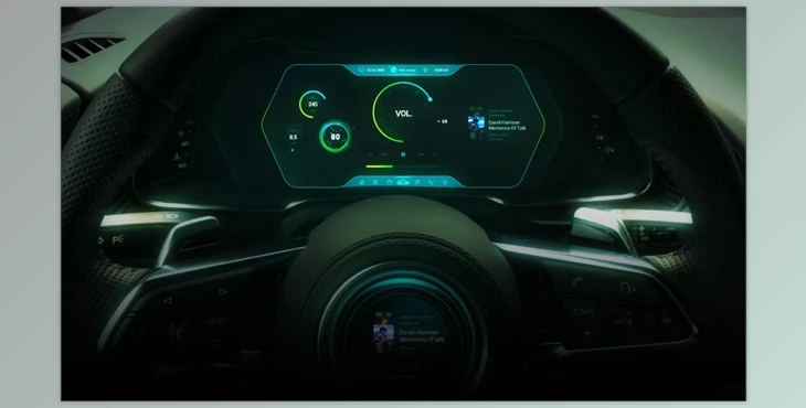Pixflow - Download Car Cluster HUD UI Templates