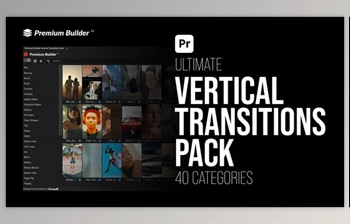Download Vertical Transitions Pack for Premiere Pro (<span class='badge badge-warning'>Videohive</span> 56905631) - PR <span class='badge badge-warning'>Project</span>