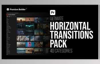 Download Horizontal Transitions Pack for Premiere Pro (<span class='badge badge-warning'>Videohive</span> 57096096) - PR <span class='badge badge-warning'>Project</span>