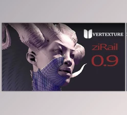 Vertexture - Download ziRail v0.9.7 for Maya 2019-2025 (Win)