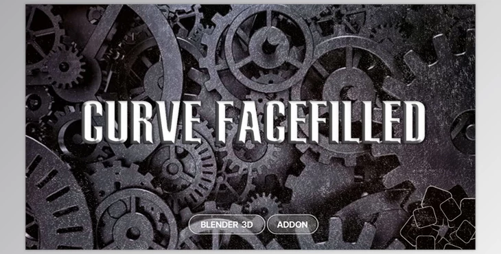 Blender - Download Curve Facefilled Pro v1.1.9
