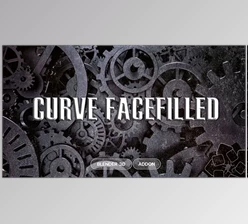Blender - Download Curve Facefilled Pro v1.1.9