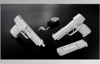 CGTrader - Download FN Five-Seven MK2 Handgun (Low-poly <span class='badge badge-warning'>3D</span> model) - Blender