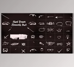 Download Hand Drawn Elements Pack (Videohive 57189729)
