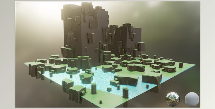 Download Low Poly Environment Builder Blender Addon v1.4