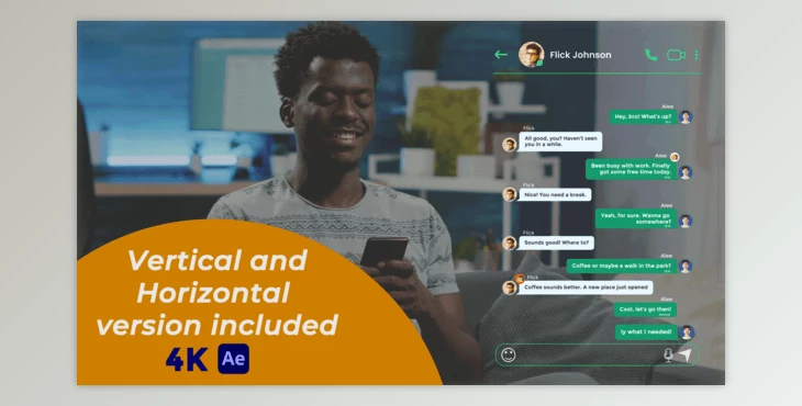 Download Text Messages (Videohive 57201094) - AE Project