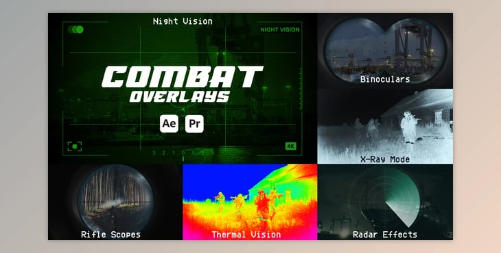 Download Combat Overlays (Videohive 57343298) - AE Project