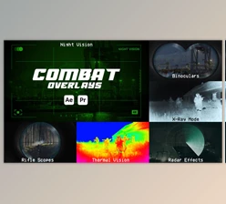 Download Combat Overlays (Videohive 57343298) - AE Project