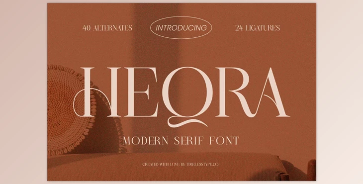 Download Heqra Modern Serif Font (CreativeMarket 290923219)