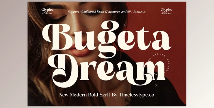 Download Bugeta Dream New Modern Bold Serif (CreativeMarket 290966181)