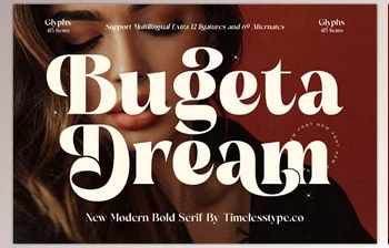 Download Bugeta Dream <span class='badge badge-warning'>New</span> Modern Bold Serif (CreativeMarket 290966181)
