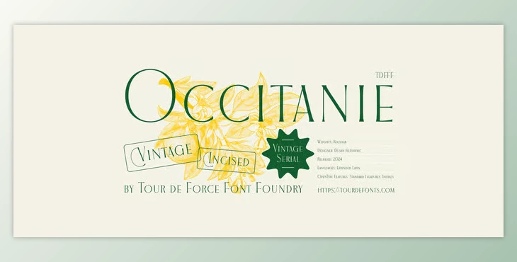 Myfonts - Download Occitanie Font