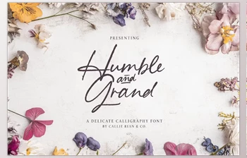 Download Humble & Grand Handwritten <span class='badge badge-warning'>Script</span> (CreativeMarket 287020828)
