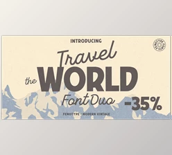 FONTSPRING - Download Travel The World Font Family