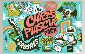 RetroSupply - Download The Chris Piascik <span class='badge badge-warning'>Pack</span> for Procreate