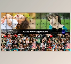 Download Puzzle Photo Logo Reveal (Videohive 57170858) - AE Project