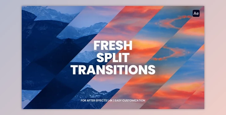 Download Split Transitions For After Effects (Videohive 57426302) - AE Project