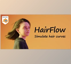 Blender - Download Hairflow - Simulate Blender's New Hair System v1.2.2