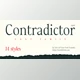 MyFonts - Download Contradictor Font Family