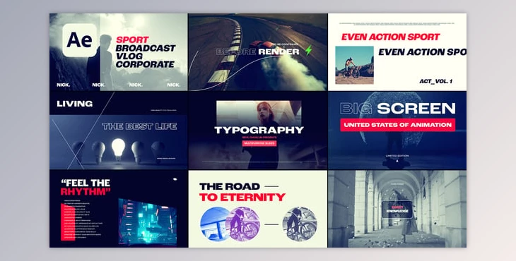 Download Typography (Videohive 57499494) - AE Project