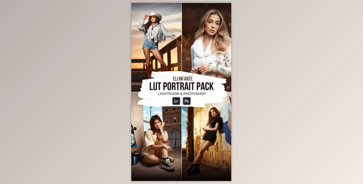 Download Eli Infante - LUT Portrait Pack for Lightroom & Photoshop