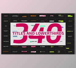 Download Motion Titles and Lowerthirds (Videohive 57434240) - AE Project