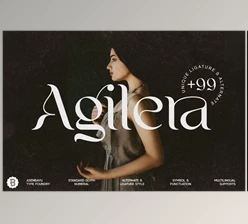 Download Agilera - Stylish Ligature Font (Creativemarket 281789023)