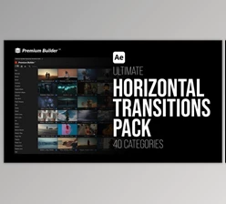 Download Horizontal Transitions Pack (Videohive 57096084) - AE Project