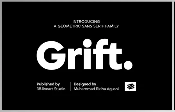 Download Grift - Geometric Typeface (<span class='badge badge-warning'>CreativeMarket</span> 279994239)