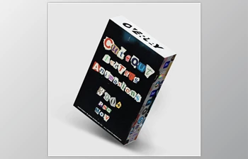<span class='badge badge-warning'>Overlay</span> FX - Download Cut-Out Letters Animations Pack