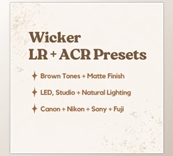 Jessica G - Download Wicker Lightroom Presets v2025
