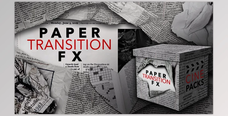 CinePacks - Download Paper Transition FX