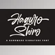 Download Haguro Shiro Signature Handmade Font (CreativeMarket 291265840)