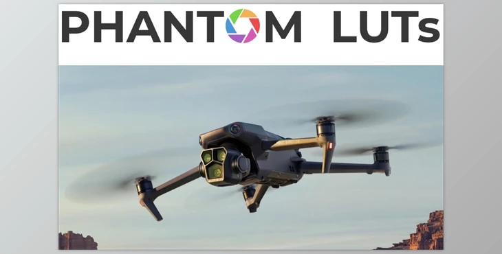Phantom LUTs - Download Mavic 3 Pro
