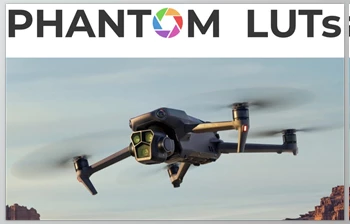 Phantom LUTs - Download Mavic 3 <span class='badge badge-warning'>Pro</span>