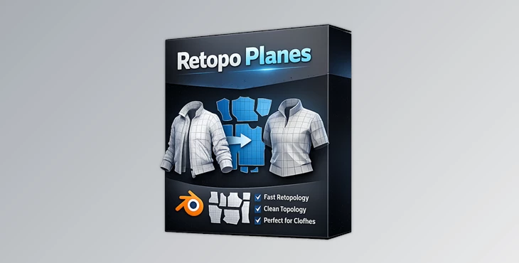 Blender - Download Retopo Planes v1.6.1