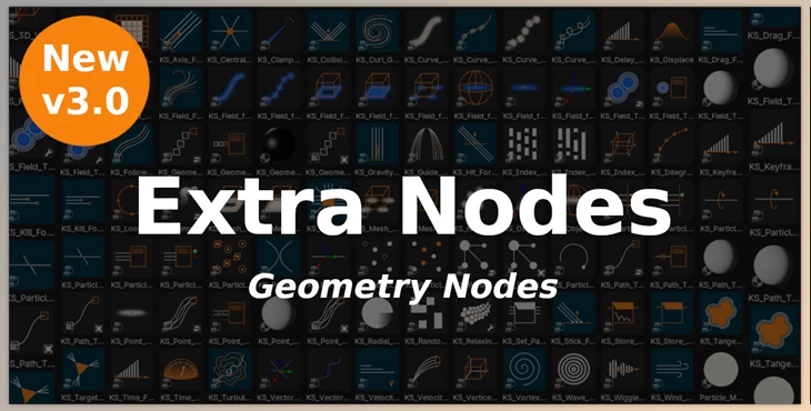 Gumroad - Download Extra Nodes for Geometry Nodes v3.5 for Blender