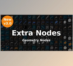 Gumroad - Download Extra Nodes for Geometry Nodes v3.5 for Blender
