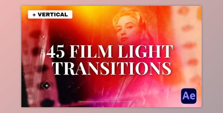 Download Film Light Transitions (Videohive 57575627) - AE Project