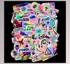 Gumroad - Download ALBUM ART ASSETS - HEAVY HOLOs